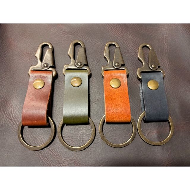 A01A - Leather Bottle Opener Key FOBS – Three Oaks Textiles