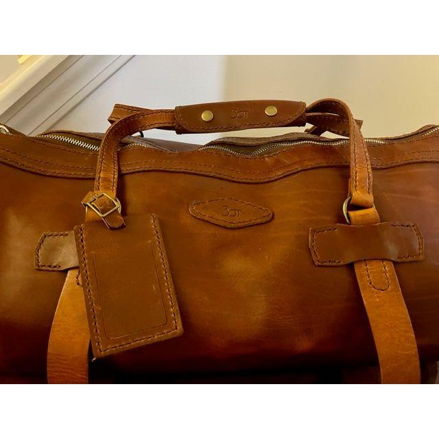 Leather DuffleBag, Dufflebag, Leather zTote, Tote