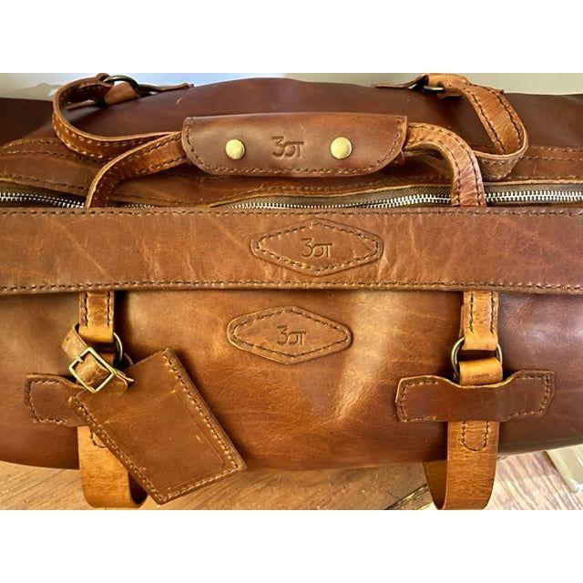 Leather DuffleBag, Dufflebag, Leather zTote, Tote