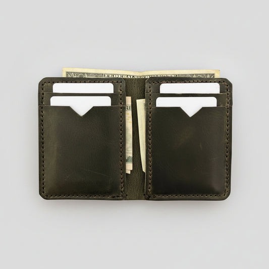 wallet, leather wallet, bifold, wallets, vertical wallet, ID Window