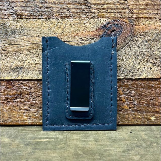 card holder, leather card holder, money clip, leather money clip