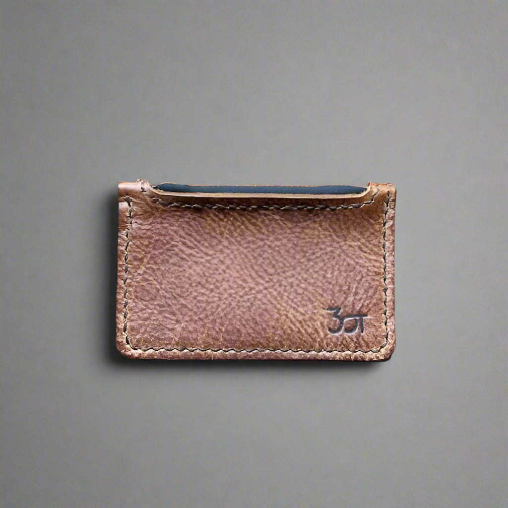 Leather Zippered Pouch, Zippered Pouch