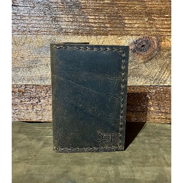 leather ID Wallet, leather wallet with window, id wallet