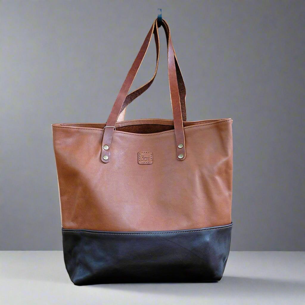 Tote, totes, two-tone tote,