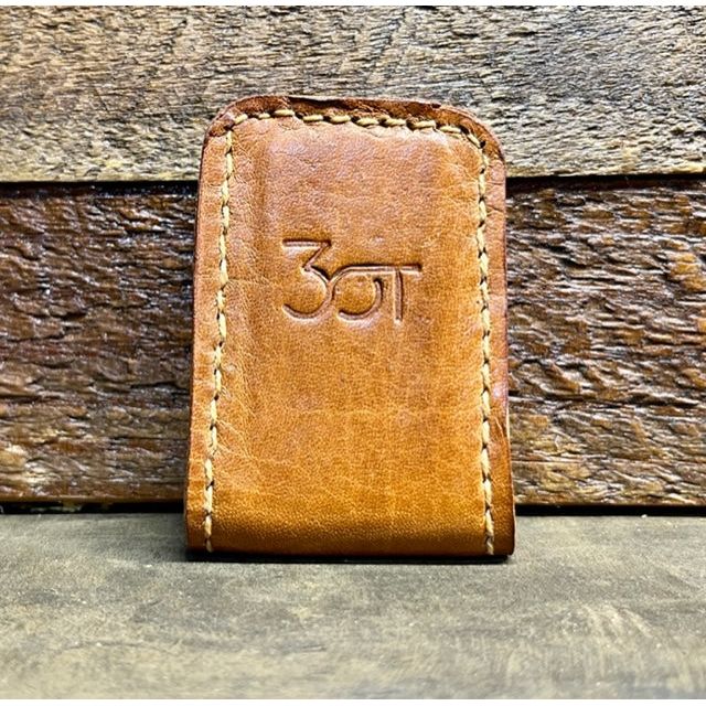 Money Clip, Leather Money Clip, Magnetic Money Clip