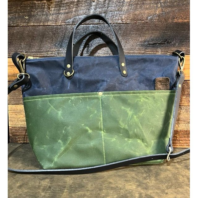 Savannah Leather Tote Bag