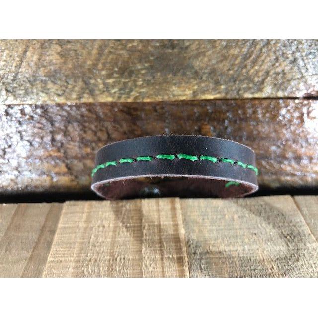 Bracelets, Leather Bracelets, Bracelet, Stitched Bracelet