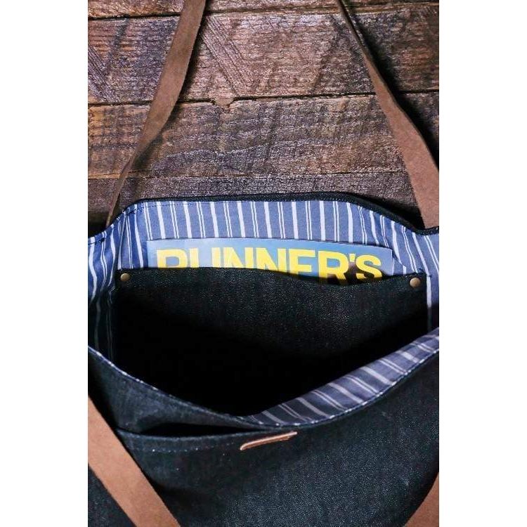 Three Oaks Textiles Denim Tote T2A - All Denim Tote