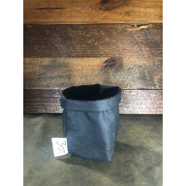Three Oaks Textiles Pouch Black WXB-01 Waxed Canvas Pouch