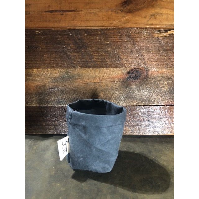 Three Oaks Textiles Pouch Gray WXB-01 Waxed Canvas Pouch