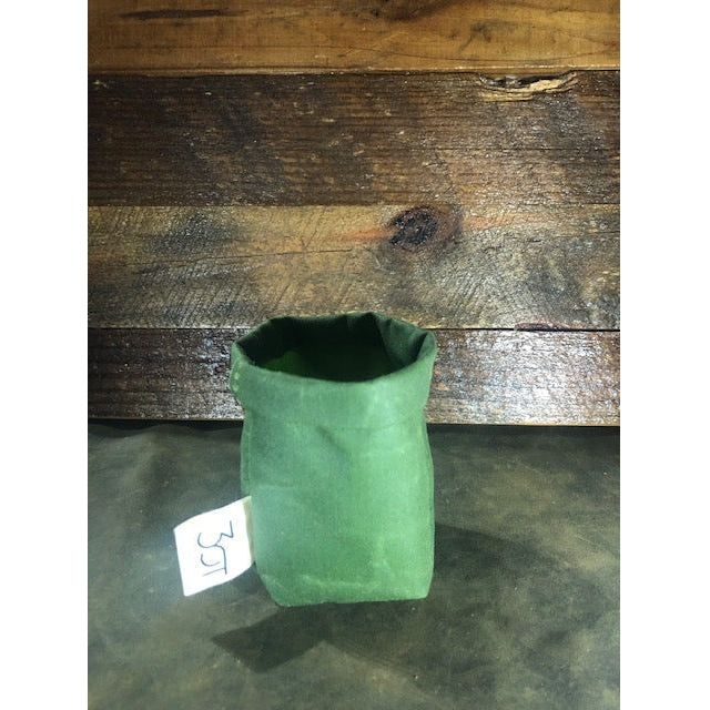 Three Oaks Textiles Pouch Spring Green WXB-01 Waxed Canvas Pouch
