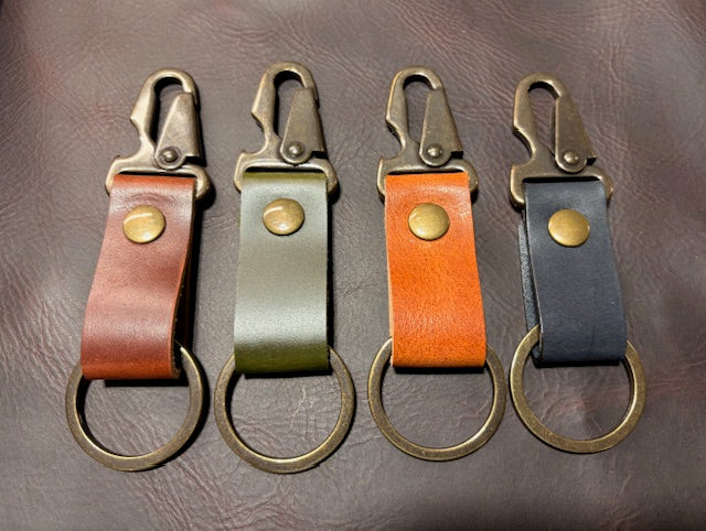 Key FOB, Key Chain, Leather Key FOB, bottle opener, leather bottle opener