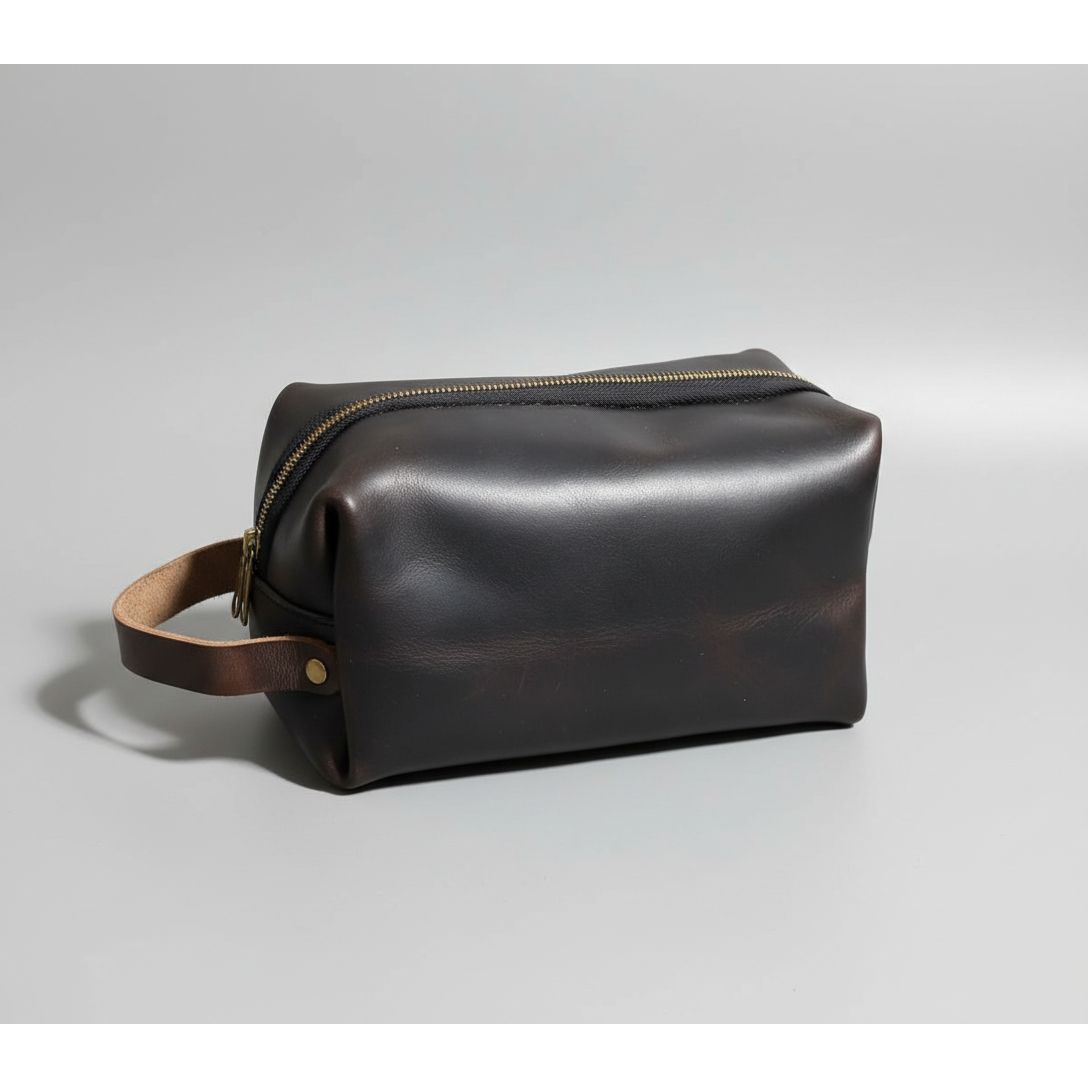Leather Dopp Kit, Dopp Kit