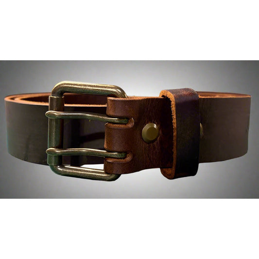Leather Belts, Belts, Belt, Leather Belt, Double Prong Buckle
