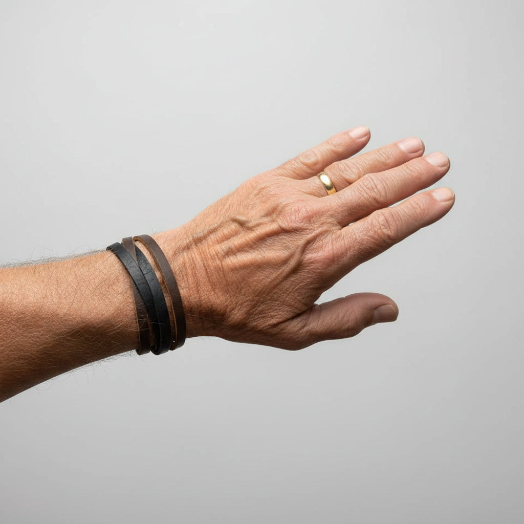 leather bracelet, bracelet