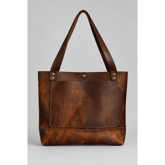 Leather Tote, Tote