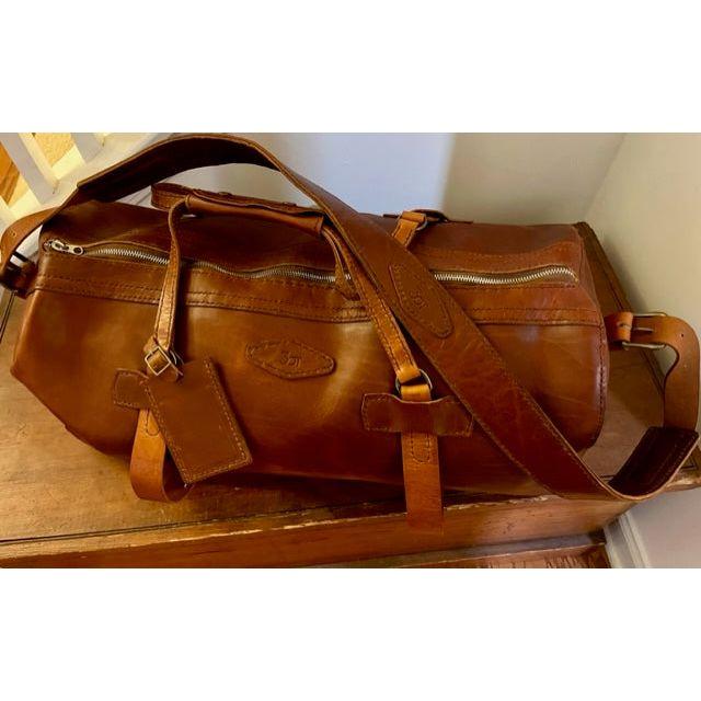 Leather DuffleBag, Dufflebag, Leather zTote, Tote