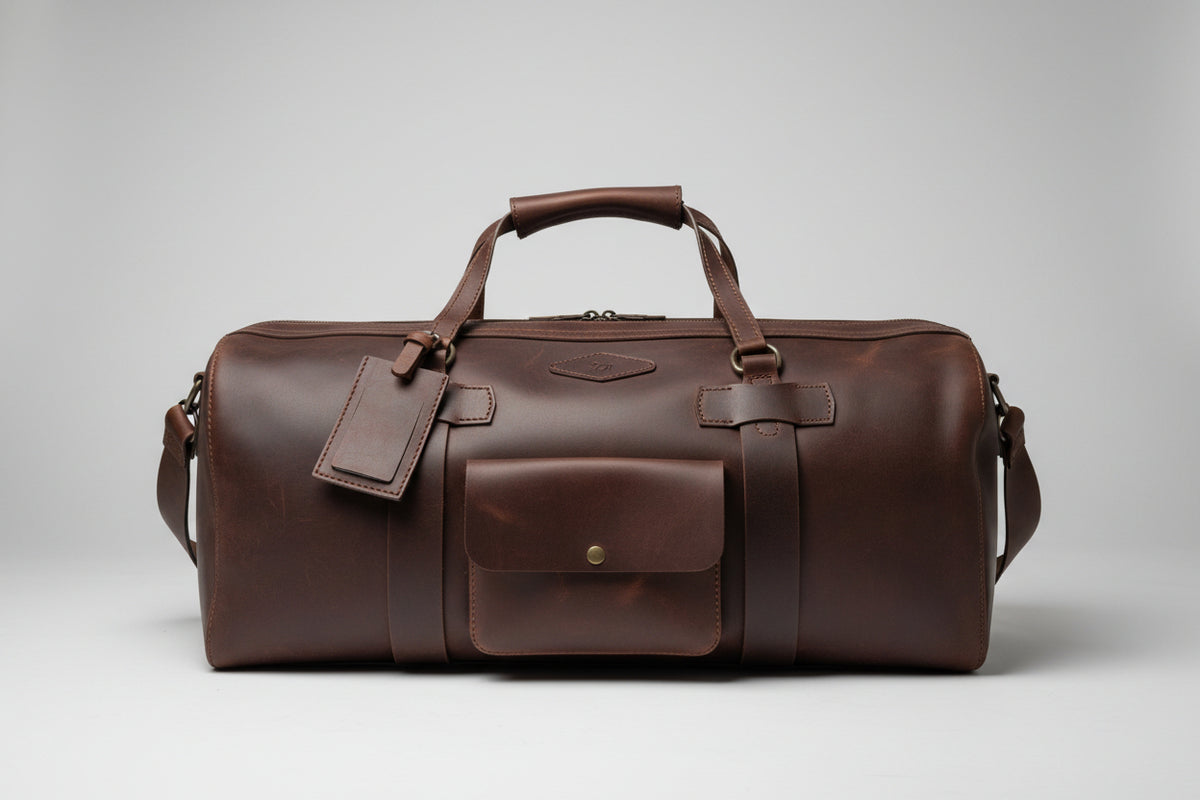 Leather DuffleBag, Dufflebag, Leather Tote, Tote