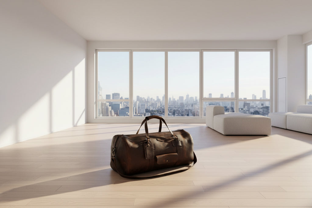 Leather DuffleBag, Dufflebag, Leather Tote, Tote