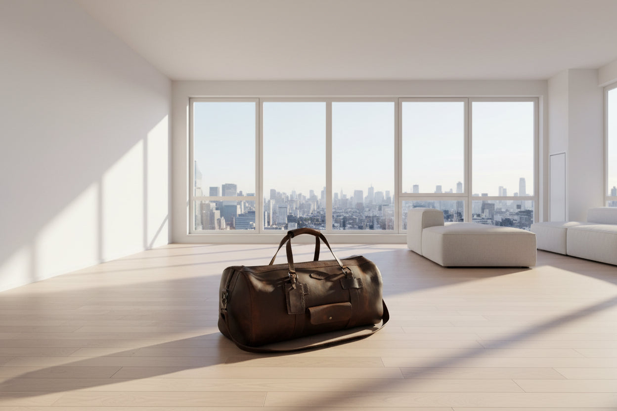 Leather DuffleBag, Dufflebag, Leather Tote, Tote