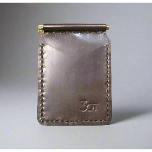 card holder, leather card holder, money clip, leather money clip
