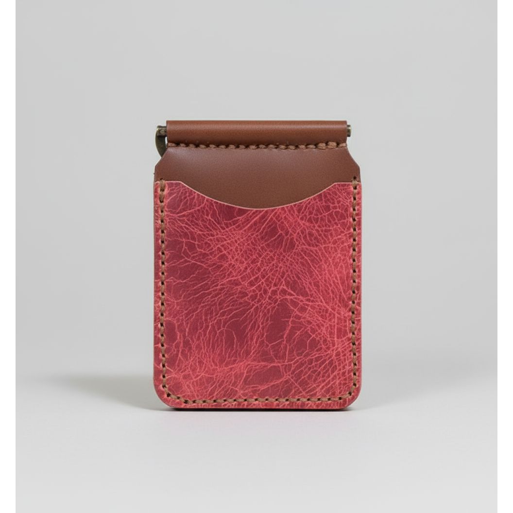 leather money clip, money clip, wallet, leather wallet