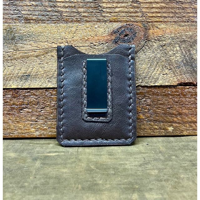card holder, leather card holder, money clip, leather money clip