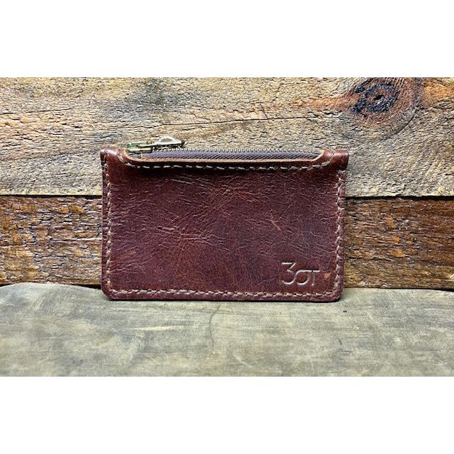 Leather Zippered Pouch, Zippered Pouch
