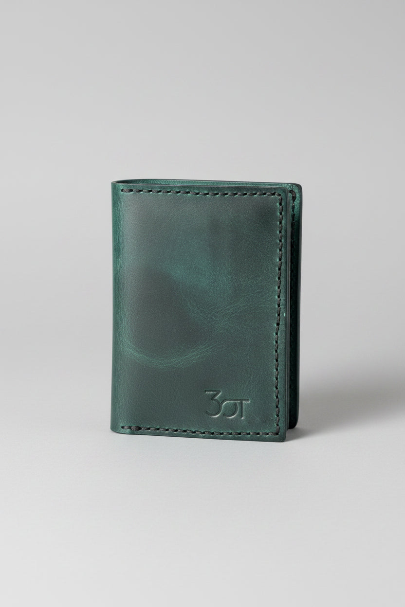 leather ID Wallet, leather wallet with window, id wallet