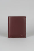 leather ID Wallet, leather wallet with window, id wallet