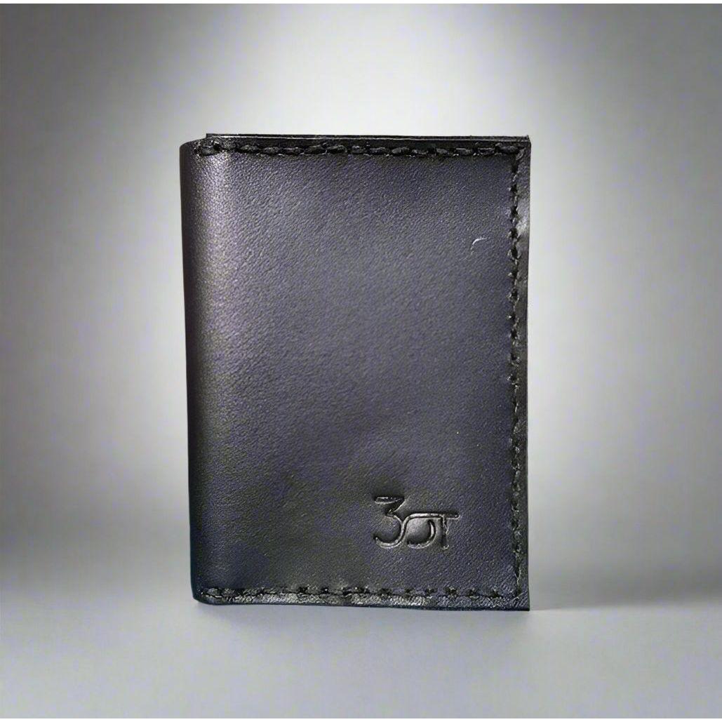 leather ID Wallet, leather wallet with window, id wallet