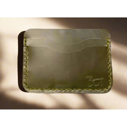 leather ID Wallet, leather wallet with window, id wallet