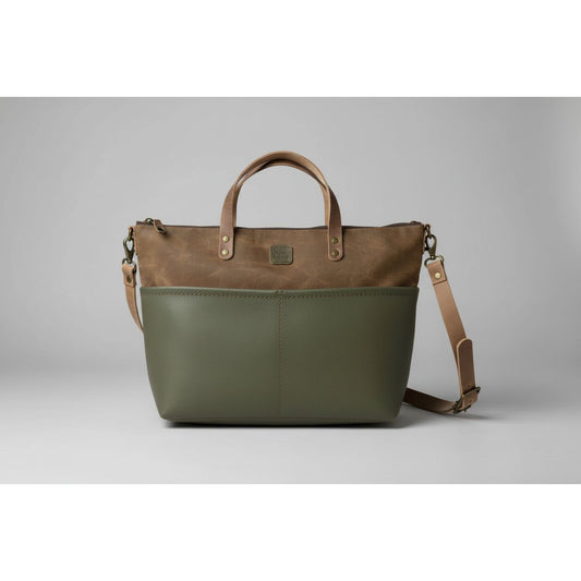 crossover bag, crossbody tote, tote, totes, leather tote, leather totes, wax canvas totes, wax canvas tote