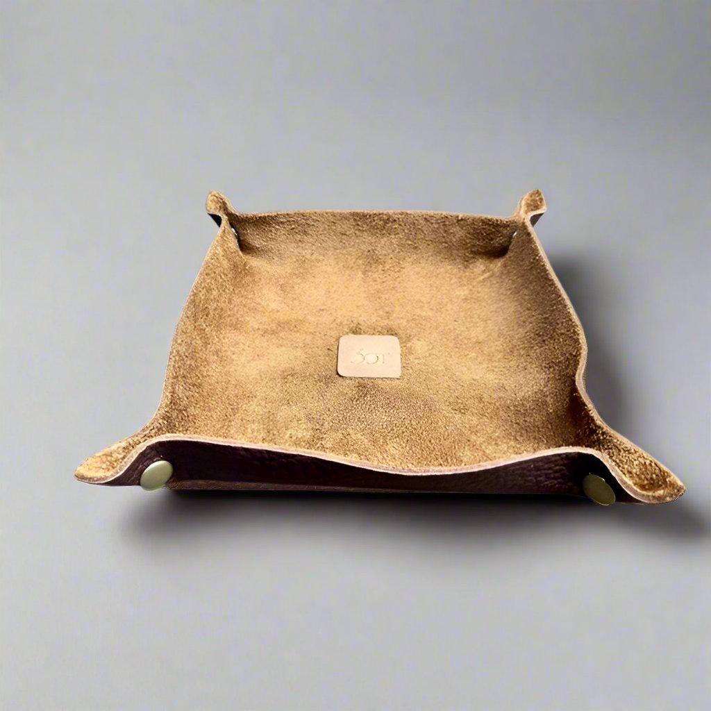 leather valet tray, valet tray