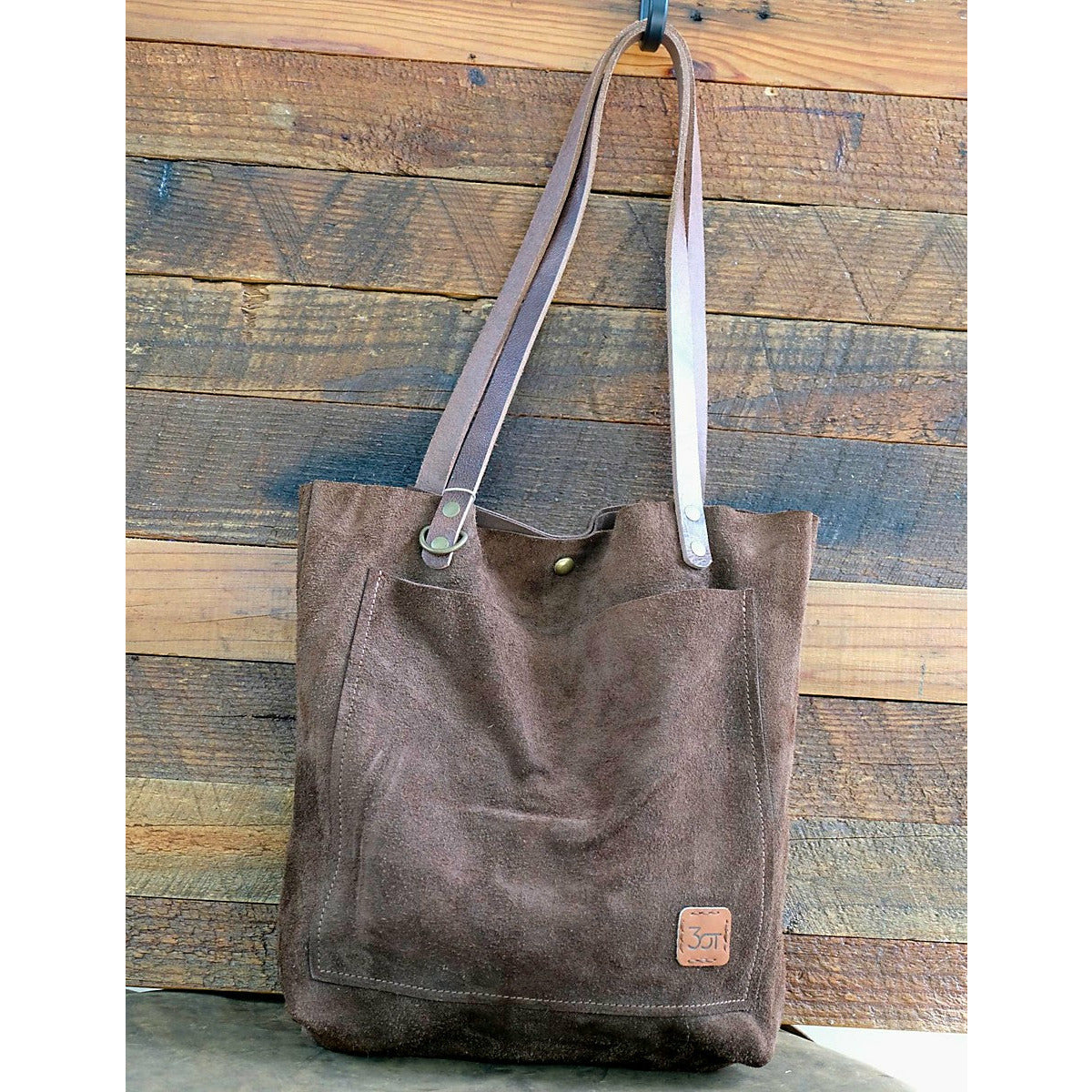 Suede tote, leather tote, tote, totes